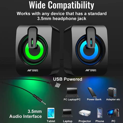 Ant Esports GS170 Stereo Gaming Speaker
